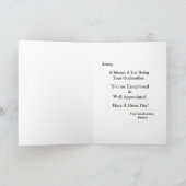 Special Godtoy Happy Birthday Stylish Retro Karte (Innenseite)