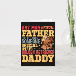 Special Golden Retriever Daddy Vathers Day Dog Lov Karte