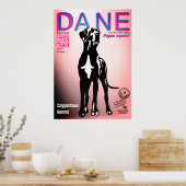 Special Great Dane Puppy Selling Poster (Küche)