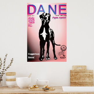 Special Great Dane Puppy Selling Poster