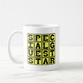 Special Guest Star, wichtiger Gast Kaffeetasse (Links)