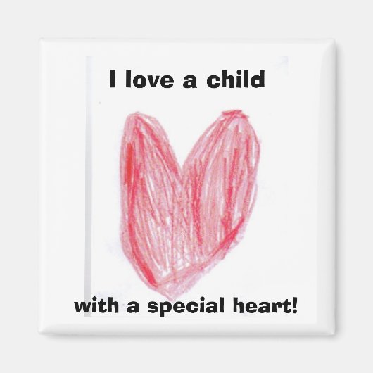 Special Heart Magnet (Vorne)