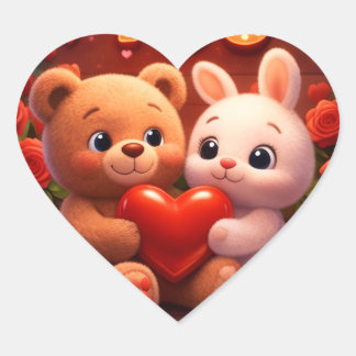 special Herz-Aufkleber