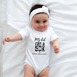 Special Idiot Ultramarathon Running Funny Baby Strampler