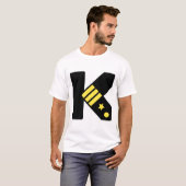 Special K – Fette Buchstaben Design T-Shirt (Vorne ganz)