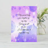 Special Lady Karte (Stehend Vorderseite)