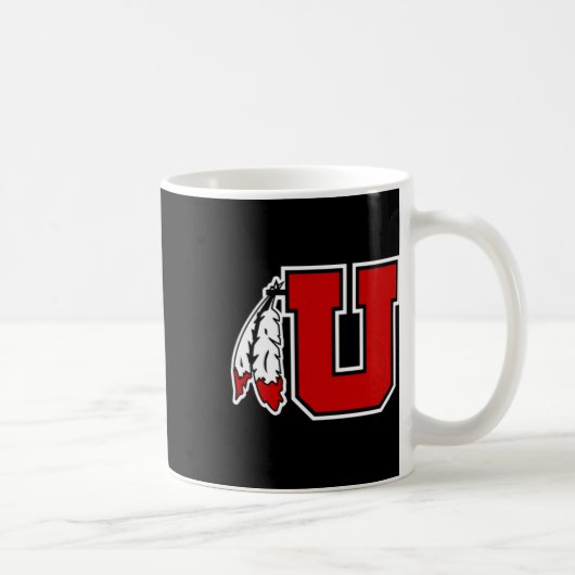 Special Logo Utah Utes Sticker Kaffeetasse (Rechts)