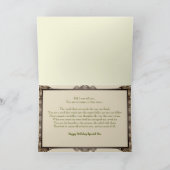 Special Looking Glass Beautiful Soup Song Dankeskarte (Innenseite)