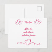 Special message for spacial one.....  postkarte (Vorne/Hinten)