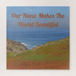 Special Nana Ocean Foto Pacific Coast Beach Puzzle