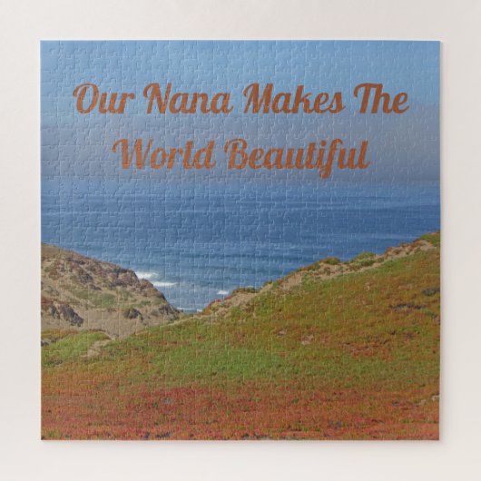 Special Nana Ocean Foto Pacific Coast Beach Puzzle (Vertikal)