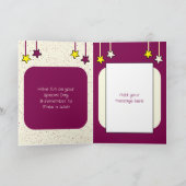 Special Niece Leopard Kinder aquamariner Geburtsta Karte (Innenseite)