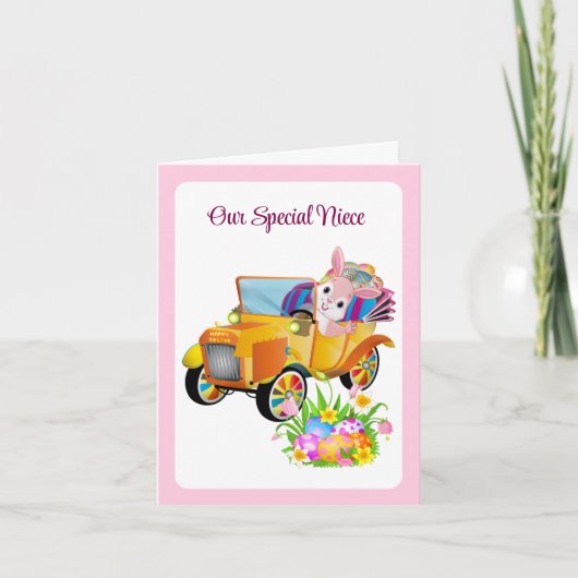 Special Niece Oaster Card Feiertagskarte (Vorderseite)