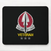 Special Operations Aviation Command Logo Veteran P Mousepad (Vorne)