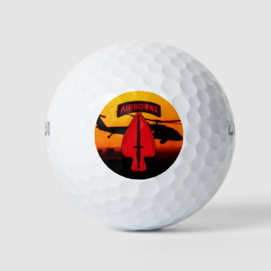 Special ops usasoc soc sof veterans veterans veter golfball (Vorderseite)