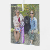 Special Order for Carol B Glass Ornament Aus Glas (Vorderseite links)