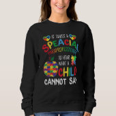 Special Paraprofessional Autism Awareness Sweatshirt (Vorderseite)