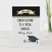 Special! Personalized graduation Card Karte (Vorderseite)