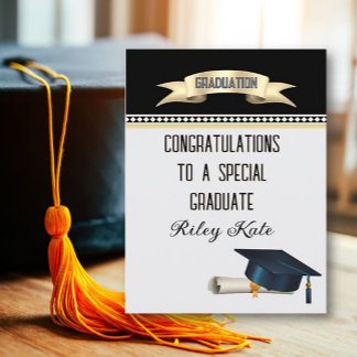 Special! Personalized graduation Card Karte