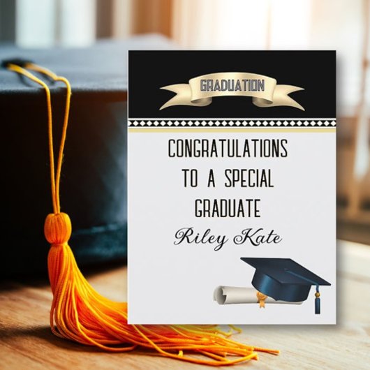 Special! Personalized graduation Card Karte