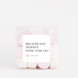 Special Personalized Mother's Day Gifts Quadratischer Aufkleber