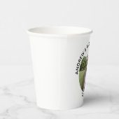 Special Photo Elegant Retirement Party Pappbecher (Rechts)