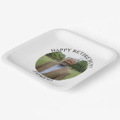 Special Photo Elegant Retirement Party Pappteller (Gewinkelt)