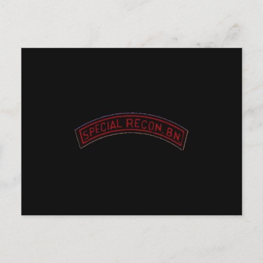 Special Recon BN Postkarte (Vorderseite)