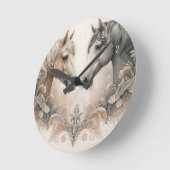 Special Rodelbahn mit Aussicht Runde Wanduhr (Winkel)