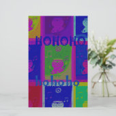 Special Santa HoHoho Pop Kunst und Kultur Briefpapier (Stehend Vorderseite)