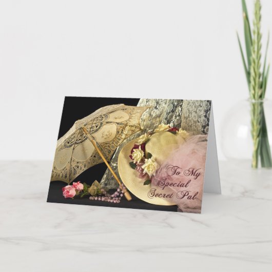 Special Secret Pal - Denken Sie an Sie Karte (Vorderseite)