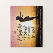 Special: SEIN MÄCHTIGER POWER AM ARBEITSPLATZ IN D Puzzle (Vertikal)