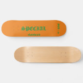 SPECIAL Skateboard orange (Horizontal)