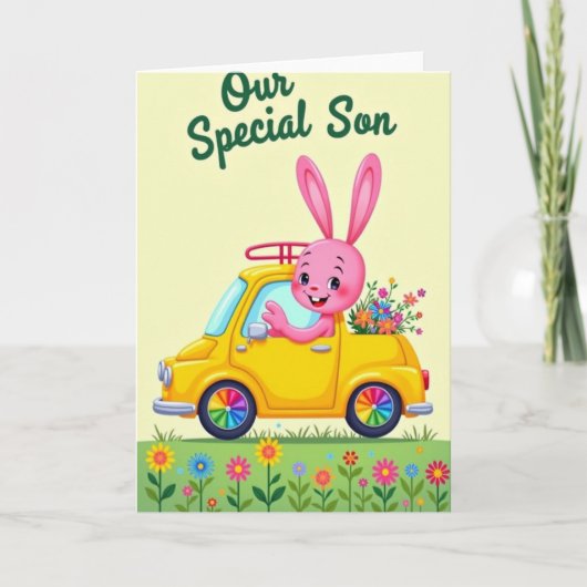 Special Son Happy Ride Card Karte (Vorderseite)