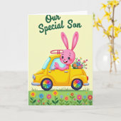 Special Son Happy Ride Card Karte (Gelbe Blume)