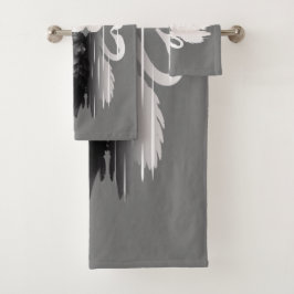 "Special Swan" Badetücher Set