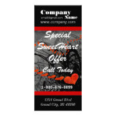 Special SweetHeart Sale Boutique Rack Card Werbekarte (Vorne)