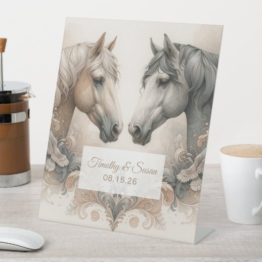 Special Wedding Banner Sockelschild (In Situ)