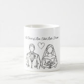 special wedding couple mug kaffeetasse (Mittel)