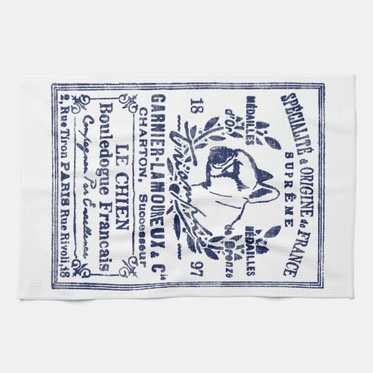 Specialite Origine Frankreich Geschirrtuch (Horizontal)