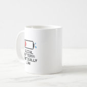 Speciality Mug With a Side of Humor Kaffeetasse (Vorderseite Links)