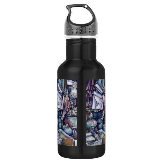 Specials des Splendid Tekka Center, Singapur Edelstahlflasche (Rückseite)