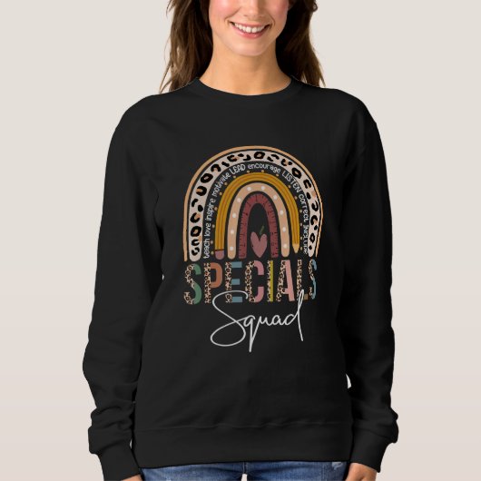 Specials Squad, Co-Curricular Teachers Team Leopar Sweatshirt (Vorderseite)