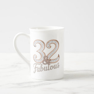 Specialty Tasse Cup - 32 & Fabulous