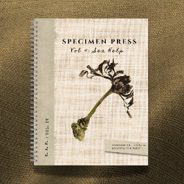 Specimen Press Vol. 4: Sea Kelp Archival Journal Notizblock