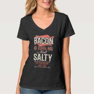 Speck 73 Fett und salzig Ich liebe Speck Tag Spec T-Shirt