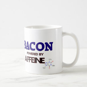 Speck angetrieben durch Koffein Kaffeetasse