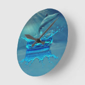 Speck Apple iPhone 16 Presidio Perfect-Clear Runde Wanduhr (Winkel)