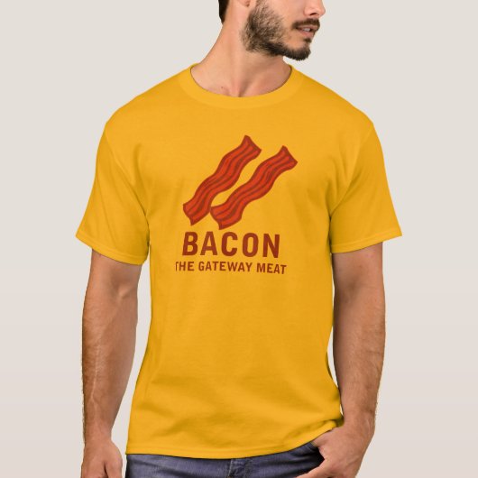 Speck, das Zugangs-Fleisch T-Shirt (Vorderseite)