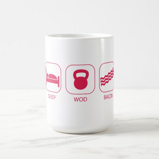 Speck des Schlaf-WOD - Trainings-und Kaffeetasse (Mittel)